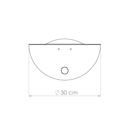 Wall-mounted, laser-cut circular metal shelf with a clothes hanger