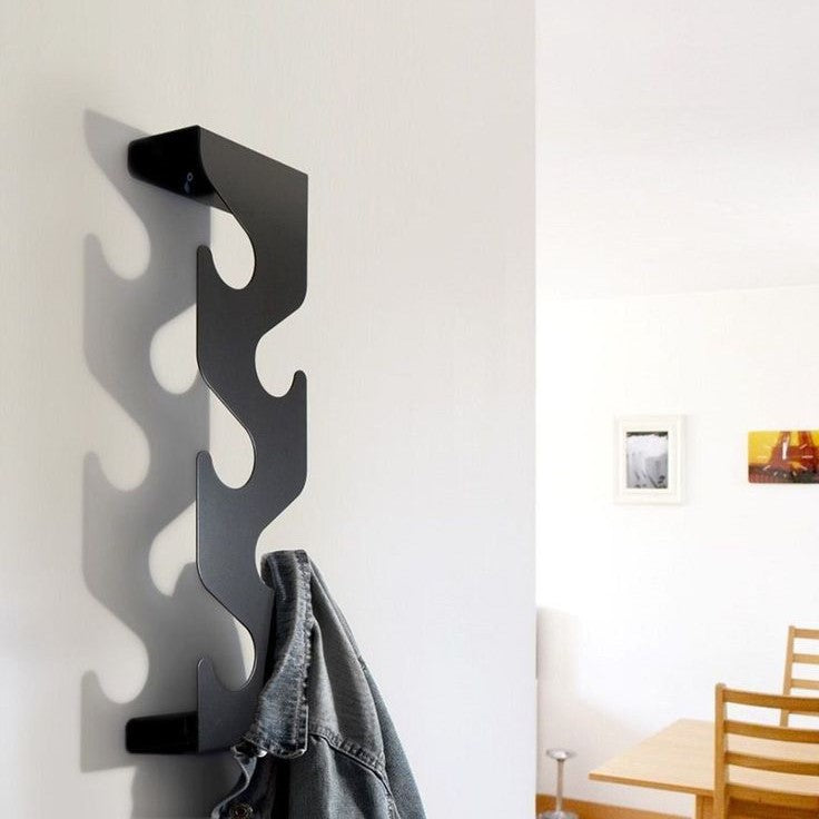 Laser-Cut Rectangular Metal Wall Hanger
