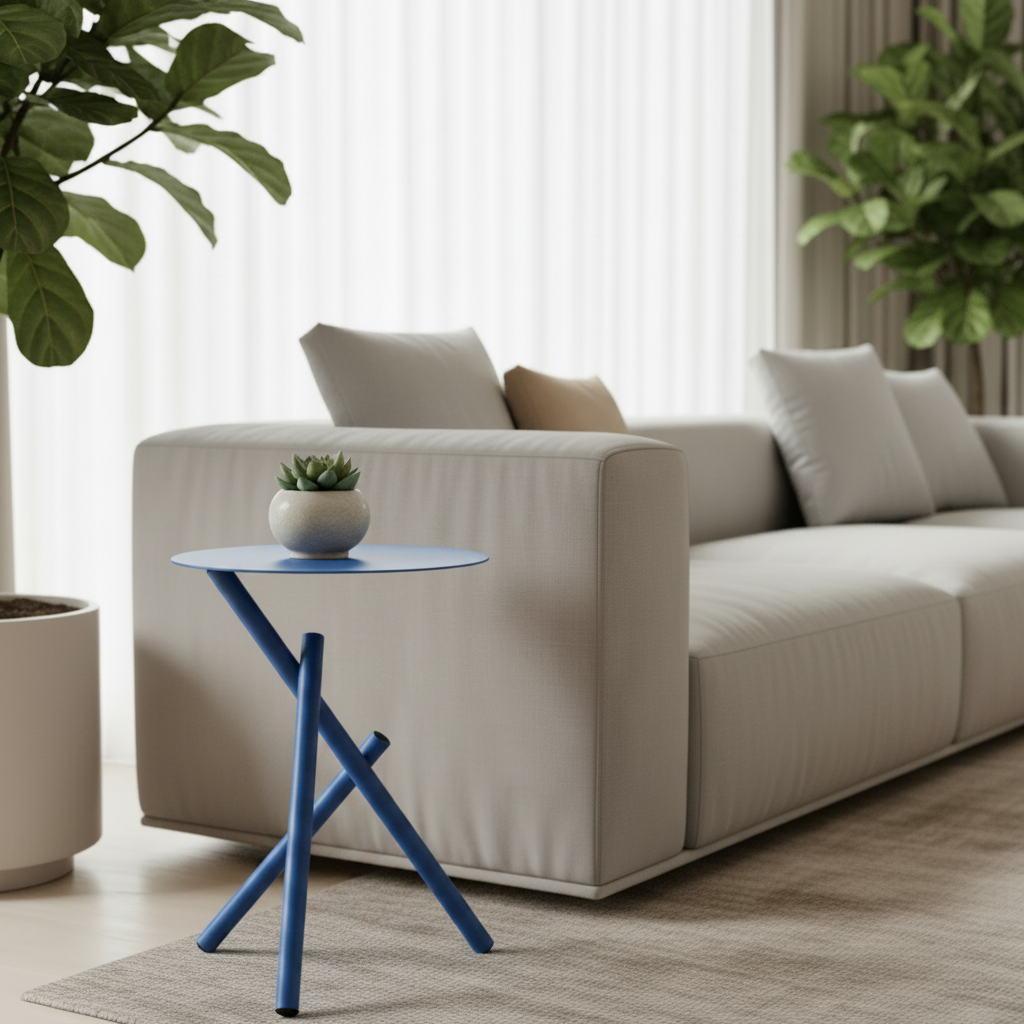 Metal Stick Side Table