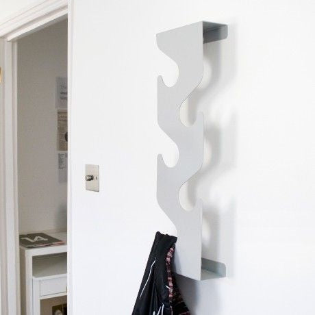Laser-Cut Rectangular Metal Wall Hanger